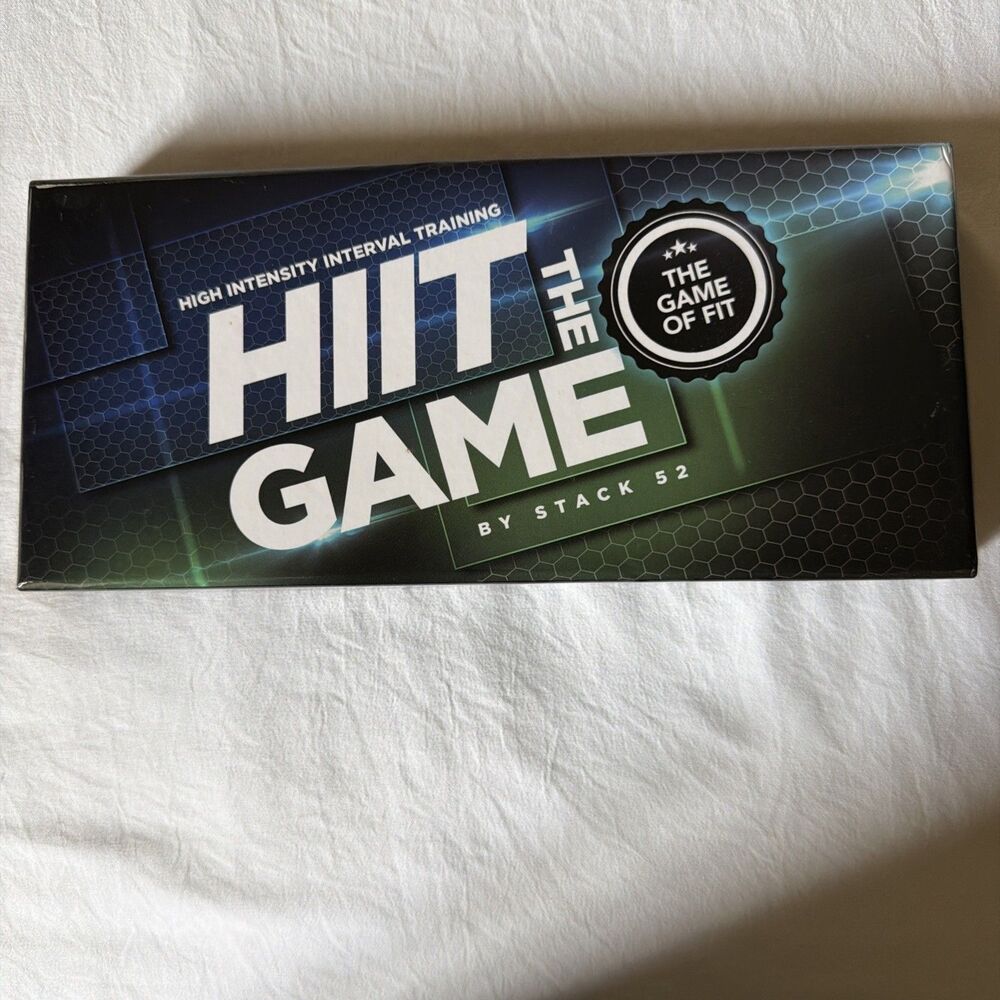 HIIT The Game of Fit Stack 52 High Intensity Interval Training No Equip Needed